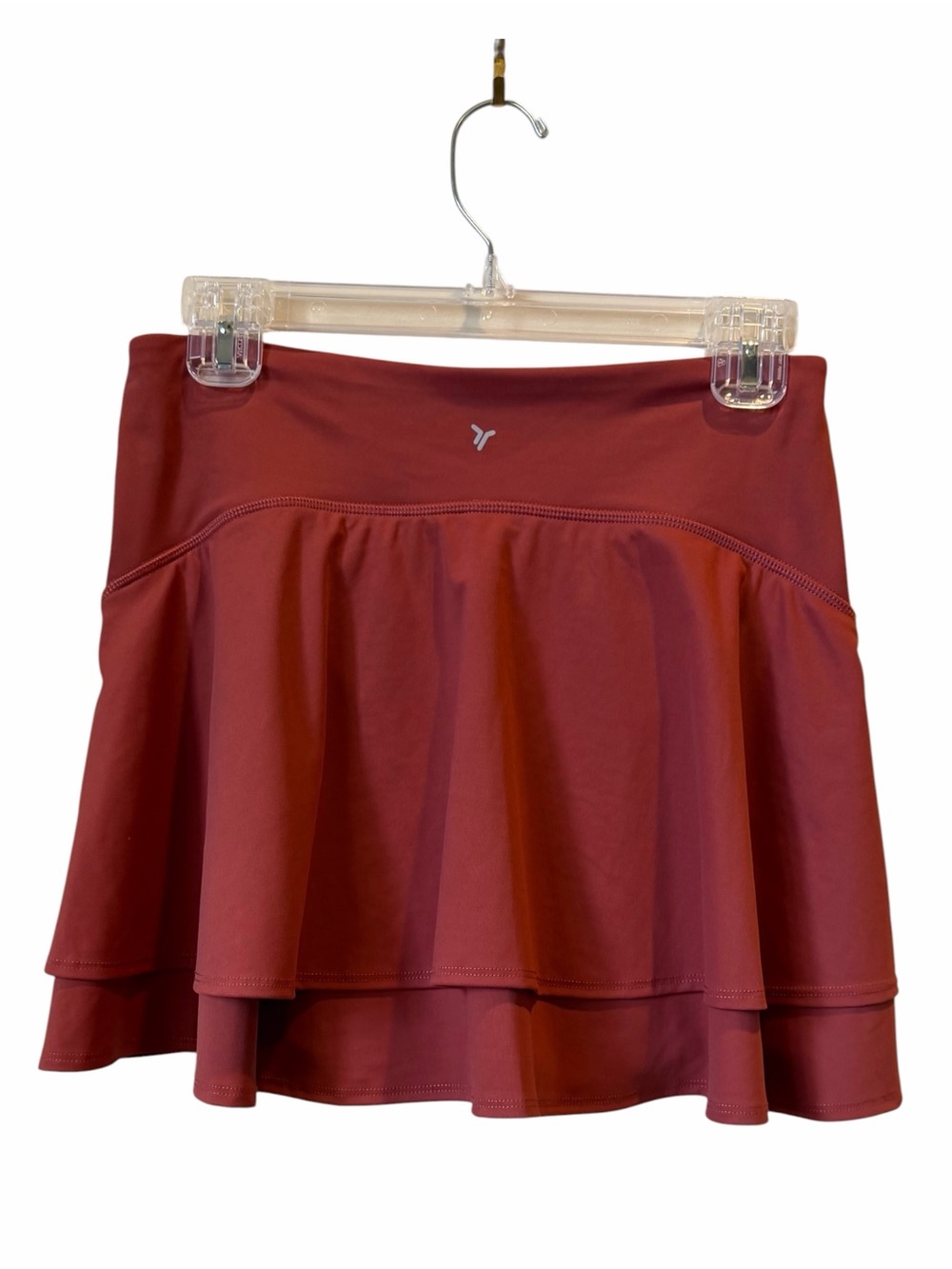 💐 Old Navy Active Double Flounce Powersoft Skort EUC - Picture 3 of 6